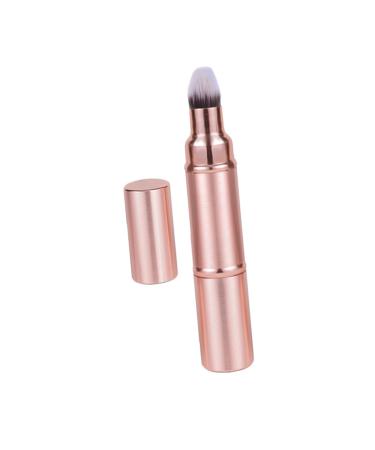 VINTORKY Double-ended Makeup Brush Powder Applicator Makeup Blending Brush Loose Powder Brush Buffing Brush Foundation Brush Dual Ended Makeup Brush Blush Travel Liquid Double Brush Plastic