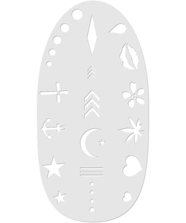 Stencil1FX Tattoo Marks Makeup Stencil - Create Unique and Trendy Patterns Easily - Buy Online on GoSupps.com