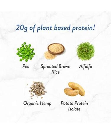 Genuine Health Vegan Proteins+ Natural Vanilla Protein Powder 20g Protein No Sugar 780g Tub - Buy Online on GoSupps.com