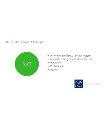 Kiss My Face Fragrance Free Liquid Hand Soap - Vegan & Cruelty Free - 9 Fl Oz (6 Pack) - Buy Online on GoSupps.com