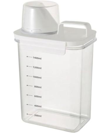 Gbtdoface Washing Powder Storage Laundry Powder Storage Airtight Detergent Dispenser Multi-Purpose Washing Powder Dispenser Washing(2300ML) - Buy Online on GoSupps.com