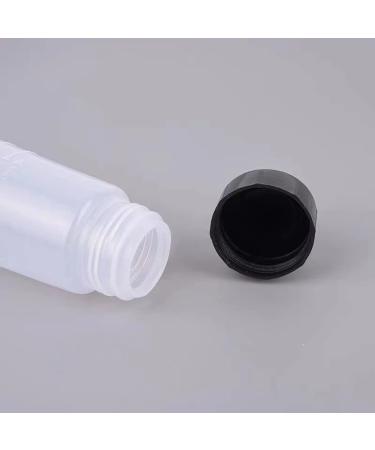 Lasenersm 2-Piece Hair Dyeing & Coloring Bottle Set - 250ml Applicator for Salon & Home Use (Black) - Hair Color & Shampoo Bottles with Scale - Buy Online on GoSupps.com