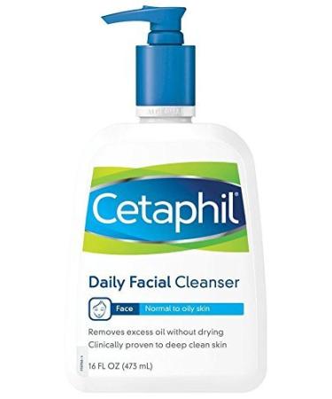 Cetaphil Daily Facial Cleanser, 16 oz