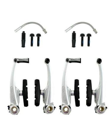 TEKTRO 857AL Linear Pull Brake Set Long Arms 110mm, Silver, MH1814