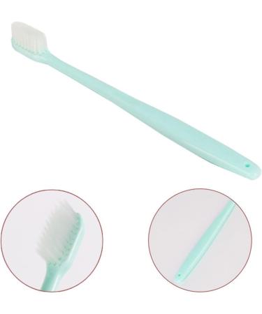 Suicra Soft Brush Toothbrush Set - 10 Portable Mini Hiking Toothbrushes in Ice Cream Colors for Couples | Travel & Home Use with Holder - Buy Online on GoSupps.com