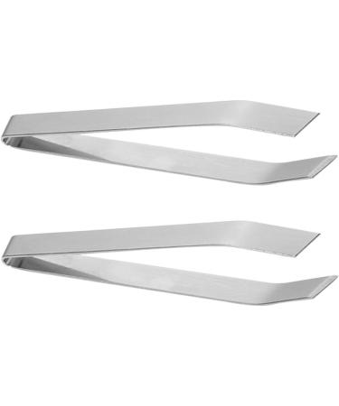 Minkissy 18pcs Metal Pliers Tweezers Herringbone Clips - Household & Hotel Supplies - 11x2.3cm - Silver (3pcs) - Buy Online on GoSupps.com