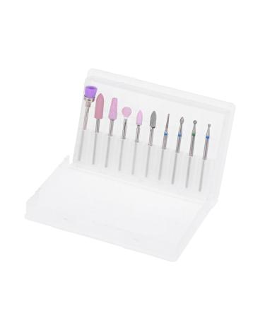 Healeved Nail Drill Bits Skeleton Hand Hair Clip Ghost Headband Nail Drill Tool Bridesmaid Scrunchies Kit De U as De Gel Carbide Drill Bit Manicure Drill Bits Nail File Clean Size 1 As Shown