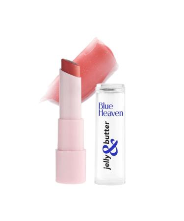 Jelly & Butter Moisturising Lip Balm Hydrating Tinted Lip Balm with Jojoba Oil Shea Butter & Vitamin E for Dry & Chapped Lips Light Red 3g