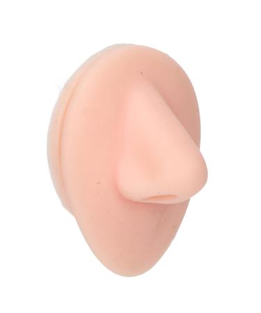 Silicone Nose Mouth Model Set | 3D Soft Practice Nose for Suture Teaching | Reusable Display Mold for Earrings | Light Skin Color - Buy Online on GoSupps.com