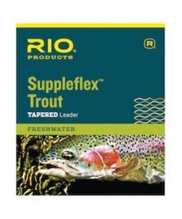Rio Fishing Products Suppleflex Trout Leaders, 3 Pack 9ft - 5X - 3 Pack