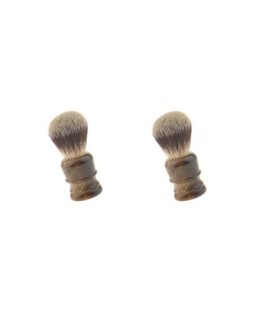 Shaving Brush for Men 2 Piece Set (As Pictured)