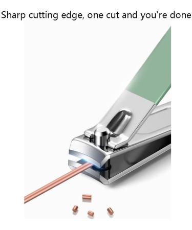 Nail Scissors Nail Clippers and Beauty Tool Portable Set for Home Workplace Outdoor Travel Gift Giving Beauty Salon Toenail Clippers Green - Buy Online on GoSupps.com