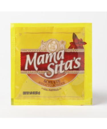 Annato Powder (All Natural Food Coloring) - 0.33oz (Pack of 12) by Mama Sita's