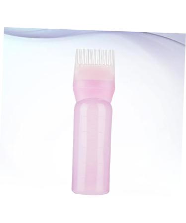 DOITOOL Hair Color Brush Bowls Hair Tint Bottle Root Bottle Hair Coloring Supplies Hair Tinting Kit Oil Hair Dye Hair Coloring Bottle Applicator Mix Dry Cleaning Bottle Pink - Buy Online on GoSupps.com