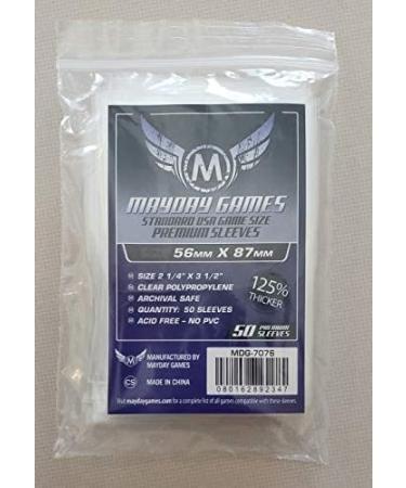Mayday Games 7076 USA Board Game Sleeves - Dark Purple | Protective Card Sleeves - Buy Online on GoSupps.com