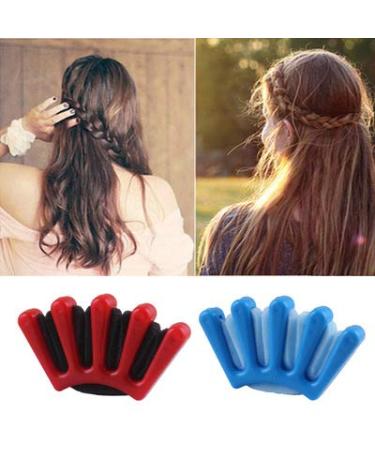 60 pcs Hair Styling Set - DIY Hair Accessories & Modelling Tool Kit for Fast & Magic Spiral Hair Braids - Buy Online on GoSupps.com
