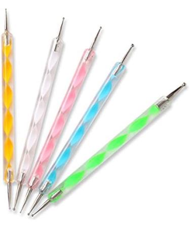 Panysilioer Acrylic Set Uv Gel Nail Polish Painting Brushes Dotting Pen Kit Manicure Clean Brush Tool - Buy Online on GoSupps.com