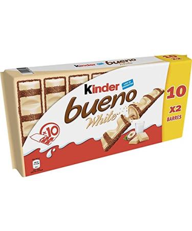 Kinder Kinder Bueno White Chocolate Bars T20 390g