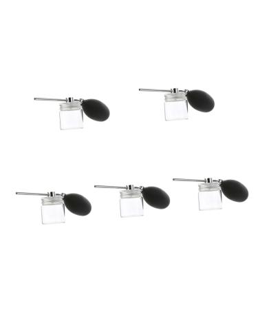 5pcs Hair Accessory Bottle Powder Convenient Sprayer Household Holder Spray Dispenser Professional 19X6.5CMx5pcs Assorted Colorx5pcs