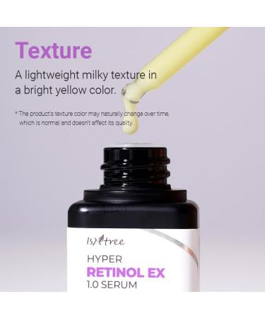 ISNTREE Hyper Retinol EX 1.0 Serum 20ml | Anti-Aging with 5 Peptides & 5 Ceramides | Reduce Fine Lines Worldwide Shipping - Buy Online on GoSupps.com