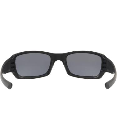Oakley Men's Fives Squared Rectangular Sunglasses - Matte Black/Grey - 54mm - Buy Online on GoSupps.com