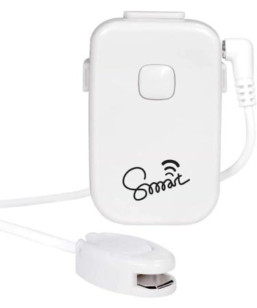 Smart Bedwetting Alarm for Deep Sleepers & Children with Interchangeable Stickers 8 Loud Tones Lights and Vibration Full Featured Low Cost Bed Wetting Enuresis Alarm to Stop Bed-Wetting - Buy Online on GoSupps.com