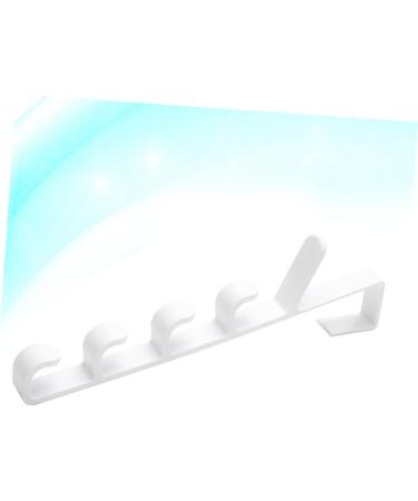 STOBAZA 4 Pcs Towel Hooks Multifunctional Hooks Door Hanging Rack Hanger Coat 2pcsx2pcs Whitex2pcs - Buy Online on GoSupps.com