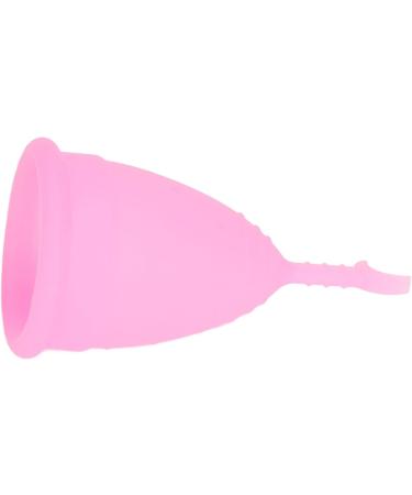 Flexible Half Moon Menstrual Cup - Soft Silicone Pink | Eco-Friendly & Travel-Ready - Buy Online on GoSupps.com