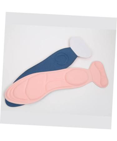 FRCOLOR High Heel Insoles for Plantar Fasciitis | Back Heel Pads & Inserts | Foot Care Products - Pink Medium - Buy Online on GoSupps.com