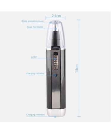 Buy Professional Nose Hair Trimmer for Men & Women - USB Rechargeable 3 in 1 Lightweight & Waterproof | International Shipping - Buy Online on GoSupps.com