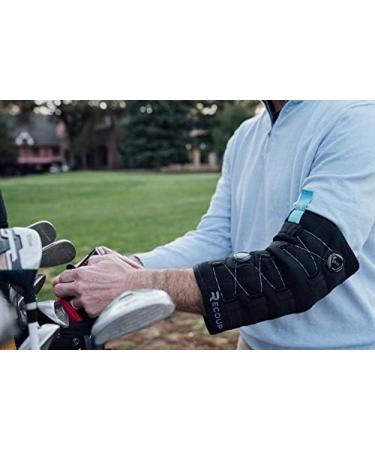 Recoup Cryosleeve Medium | Ice Cold Compression Sleeve for Arms & Legs | Up to 1 Hour Cold | Adjustable Compression | Reusable Ice Pack for Elbows & Knees | Pain Relief for Muscles & Joints - Buy Online on GoSupps.com