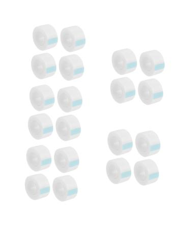FRCOLOR 20 Rolls Clear Medical Tape Eyelid Tape Hair Modeling Double Eyelid Stickers Natural Lace Eyelid Sticker Tape Adhesive Tape Satin Wig Bag White Girl Beauty Stickers or