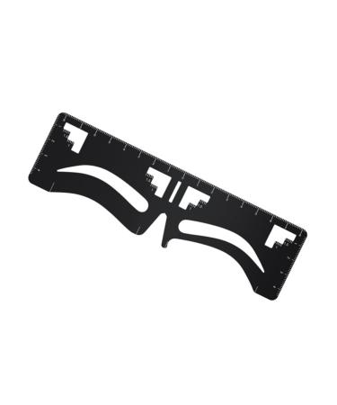 eyebrow design eyebrow card eyebrow measuring tool Eyebrow Positioning Ruler Metal eyebrow shape