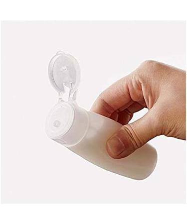 3 x 200ml Transparent Plastic Travel Bottles - Refillable & Squeezable Containers for Lotion Liquids Face Cleaners & Toiletries - Buy Online on GoSupps.com