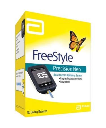 Freestyle Precision Neo Glucose meter. Suitable for MEDISENSE ketones and glucose test strips