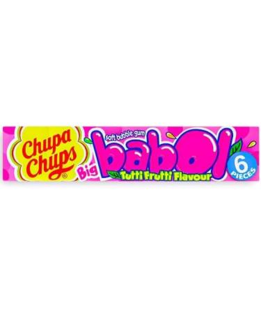 Chupa Chups Big Babol Tutti Frutti (20 Pieces) Delicious Special For Easter Tasty And Twisty Treat Gift Hamper Christmas Birthday Easter Gift Sold By Kidzbuzz - Buy Online on GoSupps.com