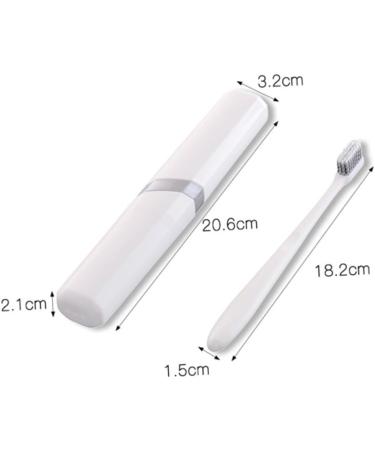 Minkissy Travel Toothbrush Holder - Portable Tube Container for Adult Toothbrushes - 1 Piece Set | Ideal for Home & On-the-Go - Buy Online on GoSupps.com