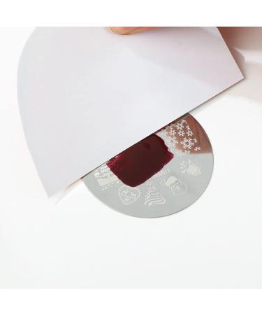 Santa Claus Winter Christmas Nail Stamping Plates & Stencils | Festive Nail Art Tools for Holiday Designs - Buy Online on GoSupps.com