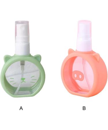 kesurpae 55ML Travel Empty Bottle Refillable Spray Atomizer Pump Mist Essential Oil Cosmetics Dispenser Moisturizing Container Red - Buy Online on GoSupps.com