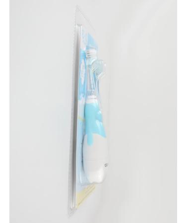 Buy Seago SG513 Electric Toothbrush for Kids 6 Months to 4 Years | LED Light Smart Timer Waterproof IPX7 - Light Blue - Buy Online on GoSupps.com