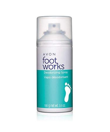 Avon Foot Works Deodorizing Spray 3.5 oz