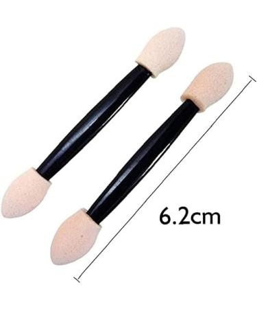 50 Pack Eyeshadow Brushes Double Sided Eyeshadow Brushes - Sponge Tilts - Oval Makeup - Applicator - Makeup Brushes Deft Design - Buy Online on GoSupps.com