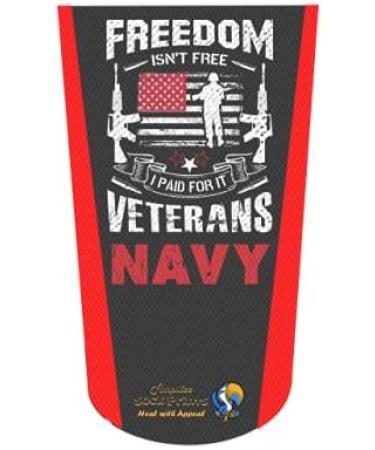Amputee Stump Sock: Freedom Isn't Free Navy Red V1 3Ply - Heal with Appeal - Buy Online on GoSupps.com