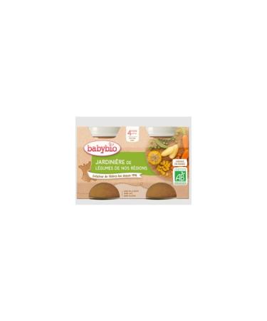 Babybio pot 4 mois legumes ferme 2x130g
