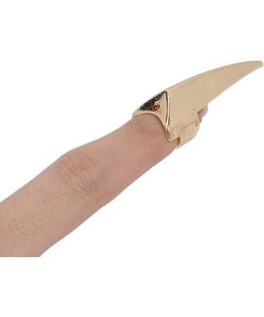 Pongnas Hair Finger Parting Tool Hair Sectioning Rings Alloy Durable Dreadlocks Braids Selecting Ring for Wigs Extensions Dreadlocks Braids (50x15mm/2.0x0.6in)(Gold) - Buy Online on GoSupps.com