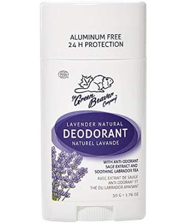 Green Beaver All Natural Body Deodorant Paraben & Aluminum-Free Vegan For Normal & Sensitive Skin Lavender 2-pack Lavender (2 Pack) - Buy Online on GoSupps.com