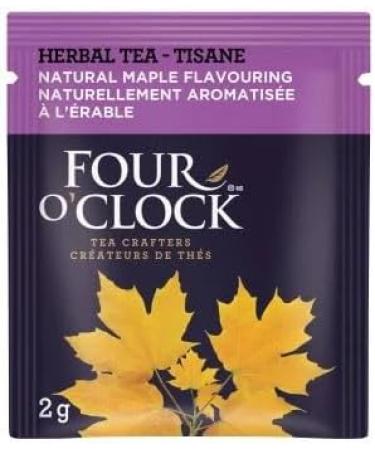 Four O'Clock Herbal Tea Maple Kosher Gluten-Free 80 Count 358g 80 Count (Pack of 1) Herbal Maple Tea - Buy Online on GoSupps.com