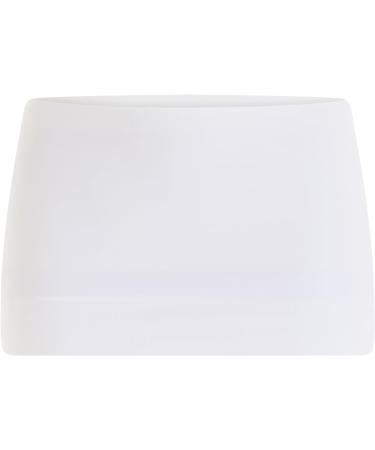 Corsinel Stomasafe plus two -layer belly bandage for secure fixing the stoma bag flexibles belly band with extra support effect with increased activity Easy access to the stoma white L/XL white - box L -XL