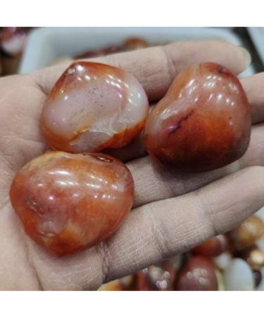 Natural Crystal Rough 3pcs Natural Heart-Shaped Colorful Red Carnelian Agate Flame Geode Stones - Buy Online on GoSupps.com