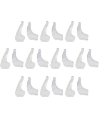Leeadwaey 10 Pairs Anti-Slip Eyeglass Ear Hooks - Clear Temple Holders for Glasses | International Shipping Available - Buy Online on GoSupps.com